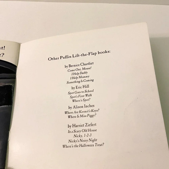 Vintage 1995  Lift the Flap Book My Haunted Train by Sheila White Samton - Picture 7 of 14